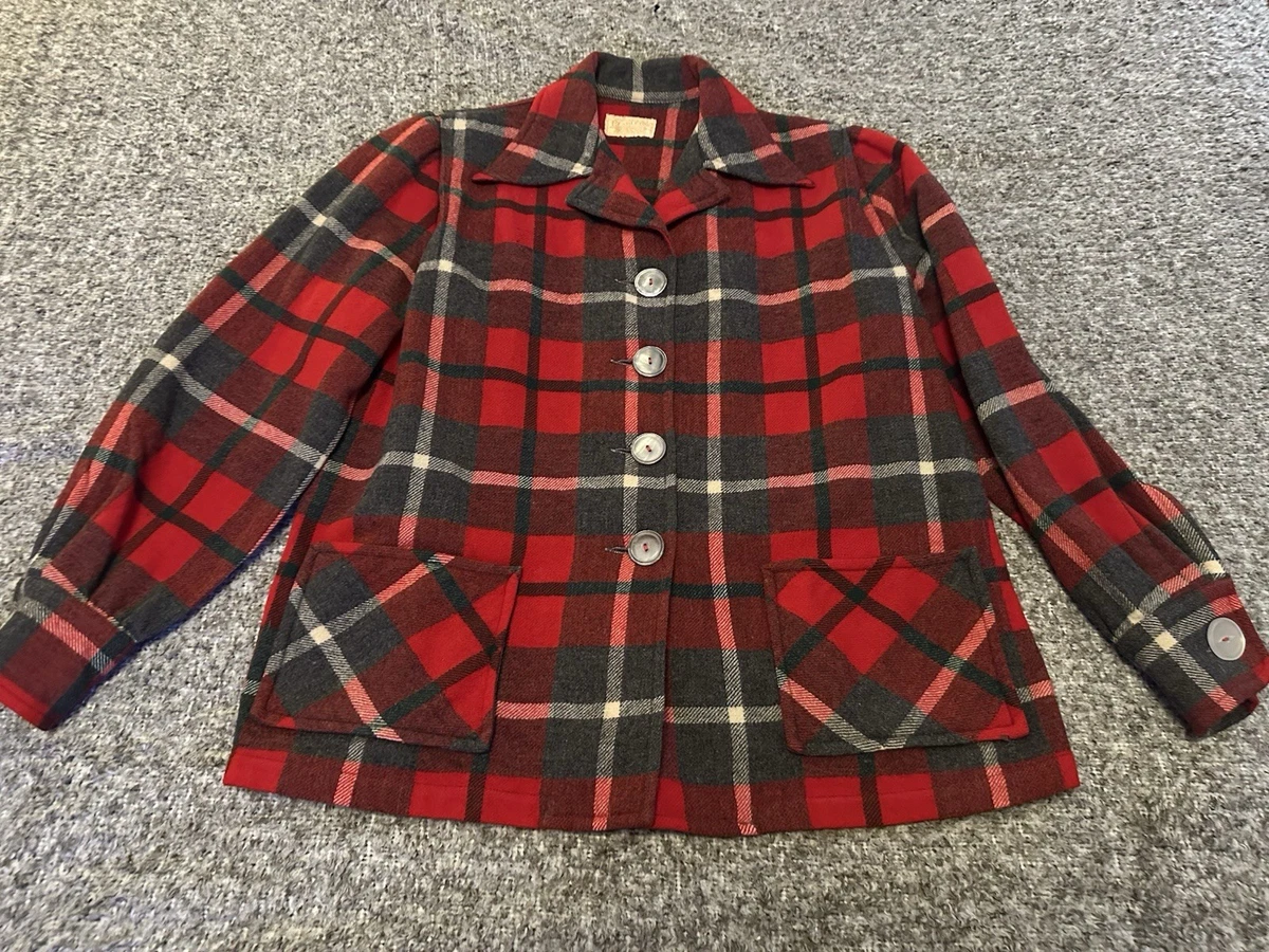 ジャケット・アウター SPECIALs PENDLETON 50s Wool Jacket Pendleton 1950s 100% Wool Vintage Coats, Jackets & Vests for Women