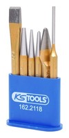 Ks Tools Kombi-Werkzeugsatz, 6-Teilig In Kunststoffhalter - 162.2118
