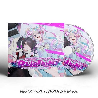 Game NEEDY GIRL OVERDOSE Aiobahn Music CD Greatest Hits Album 2pcs Music Record