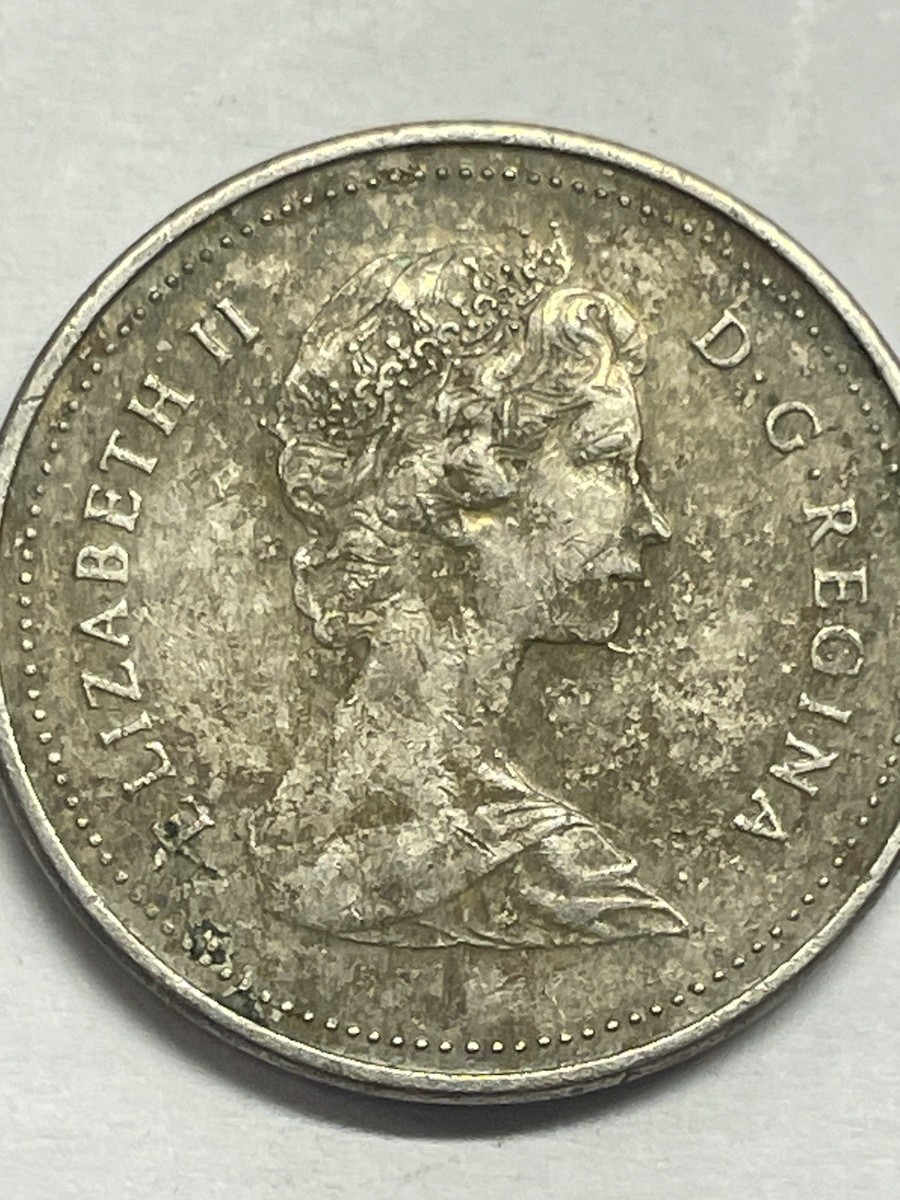 1986 Canadian Nickel, 99.9% Nickel, Queen Elizabeth II. | eBay