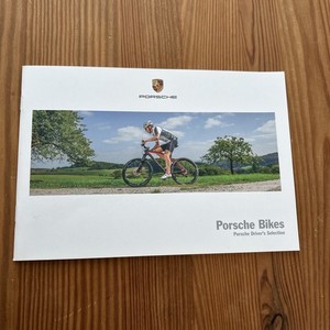 2014 Porsche Bikes Showroom Advertising Sales Brochure RARE!! Awesome L@@K