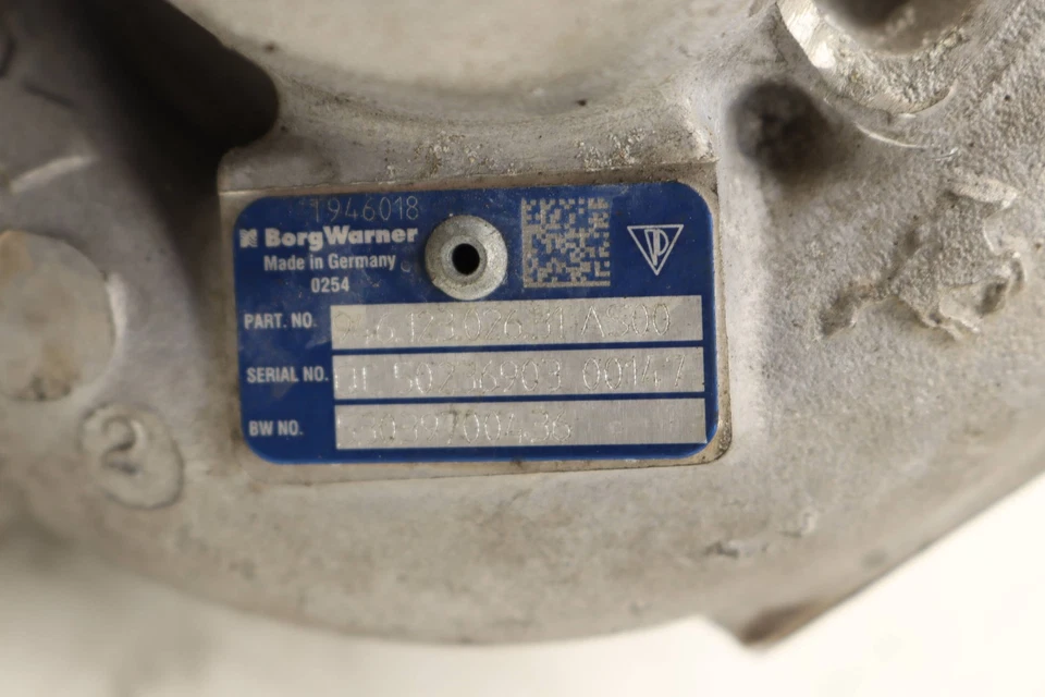 Porsche Macan 2015-2017 3,0 L - turbocompresor izquierdo 94612302631 Foto 3 de 4