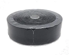 Therapist’s Choice® Kinesiology Tape, 2"x105' PRE-Cut Bulk Roll (Black), PRE-...