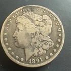 1891 CC Morgan Dollar