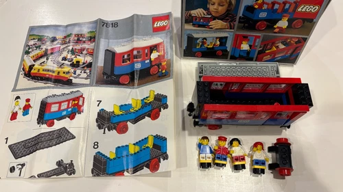Lego 7818 Passenger Carriage Almost Assembled  in original Box