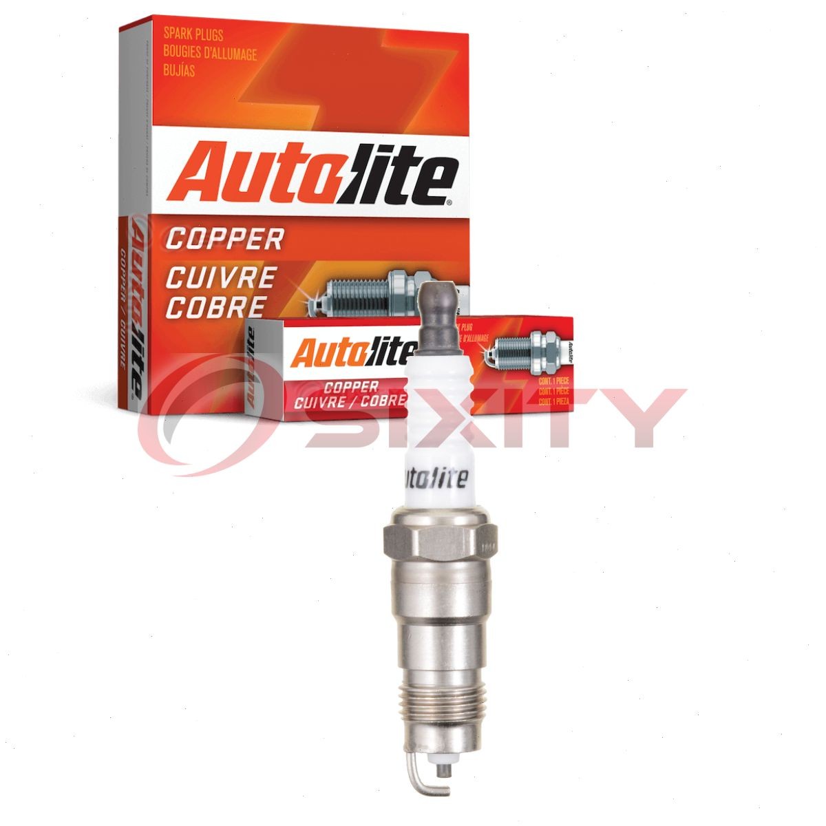 Autolite Copper Core 2546 Spark Plug for R45NTSE FR7LDC AWSF54 7060 5613796 mm