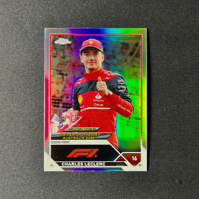 2023 Topps Chrome Formula 1 - Refractors - Charles Leclerc/Carlos Sainz -Ferrari