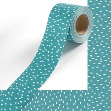 Boho Bulletin Board Borders, 50 Feet Boho Classroom Decorations with White Sp...