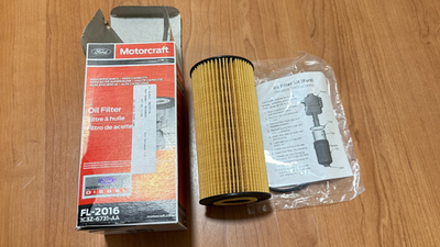 #ad OEM Motorcraft FD4616 FL2016 Powerstroke Diesel Oil amp; Fuel Filter Kit For F250 $41.99