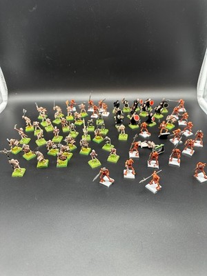 Warhammer Fantasy Battle Figuren, Untote, Skelette, Vampire, 70 Stück, bemalt, 1