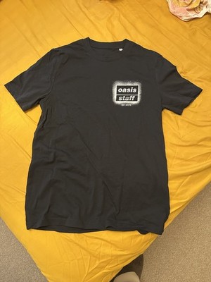 Oasis Live 25 Staff Merchandise T-Shirt Size Medium  Rare
