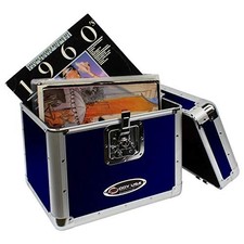 Odyssey Krom Series KLP2 Stackable Record/Utility Case Blue