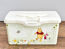 HUGGIES Baby Wipes POP UP CONTAINER Empty Tub Refillable Disney Winnie the Pooh
