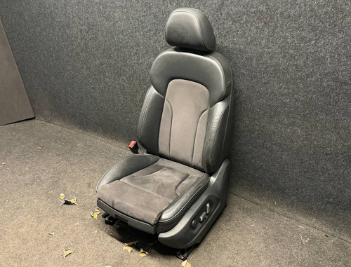 ALCANTARA LEDER Fahrersitz Audi Q5 8R Sportsitz Ausstattung Schwarz