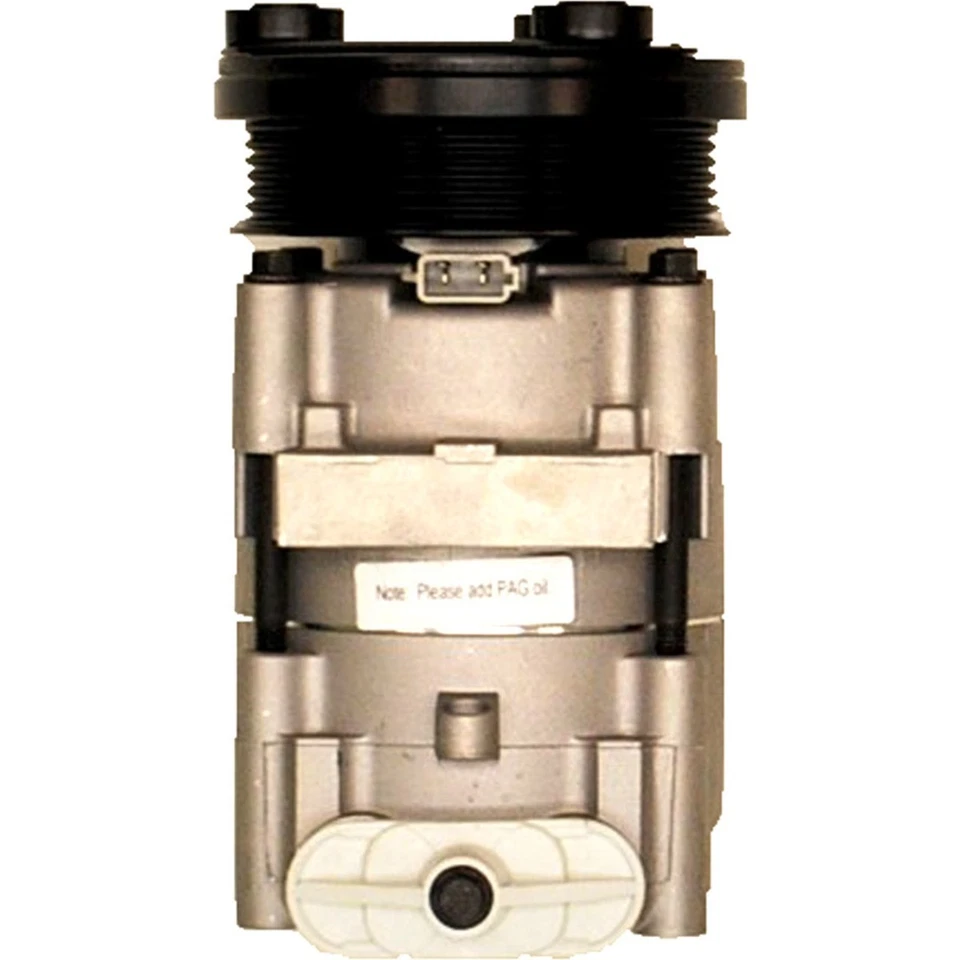 Compresor de aire acondicionado Valeo 10000519 para camioneta F150 F250 F350 E150 furgoneta E250 con embrague Foto 3 de 4