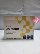 Unicity Unimate Lemon Flavor Packs - 30 Count - New Sealed Exp 08/2028