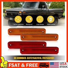 Side Marker For Ford 1975-1991 E-series Econoline Van Set Of 4 Front Rear Side Side Marker For Ford 1975-1991 E-series Econoline Van Set Of 4 Front Rear Side