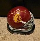 New ListingSam Darnold Signed USC Trojans Schutt Mini Helmet Beckett Authenticated Seahawks