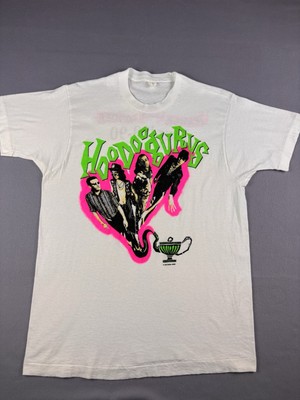 Vintage Hoodoo Gurus Band Shirt Size Large White Australian Rock 