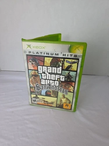 Grand Theft Auto: San Andreas "M" Version (Microsoft Xbox, 2005)