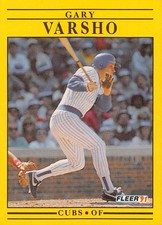 1991 Fleer - Gary Varsho #435