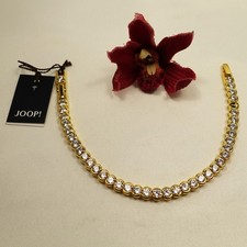 JOOP Tennisarmband 925 Silber vergoldet mit Steine JOOP Armband / ev 741(75)
