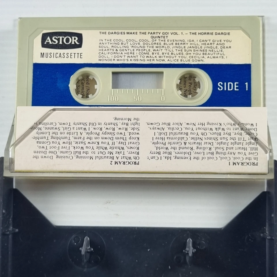 The Horrie Dargie Quintet – The Dargies Make the Party Go! Vol. 1 Cassette Tape - Image 3 of 3
