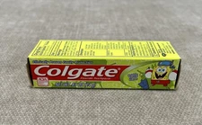 Nickelodeon Spongebob 2007 Colgate Toothpaste Bubble Fruit Old Stock .85 Oz NIP
