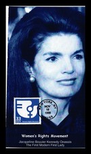 DR JIM STAMPS US COVER WOMEN'S RIGHTS MOVEMENT FDC JACQUELINE KENNEDY ONASSIS