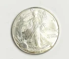 2007 US Mint American .999 Silver Eagle Bullion Round Coin ~ AS SEEN NO RESERVE