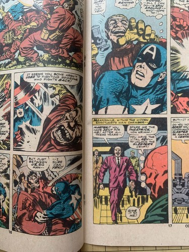 MARVEL SUPER ACTION #2 - REPRINT CAPTAIN AMERICA #101 (MARVEL JULY 1977) NICE! - Picture 4 of 4