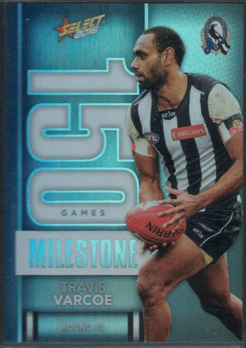 2016 Footy Stars AFL MILESTONE GAMES; Individual Card Sale. - Picture 3 of 17