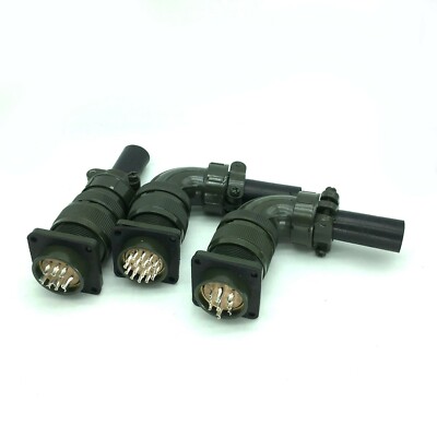 set 90° Aviation plug servo motor special plug + socket 3108 20-18 9-pin core