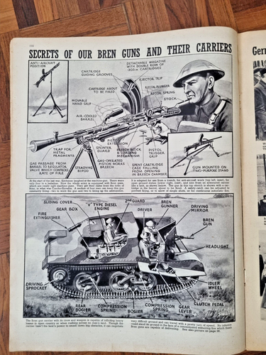 "The War" weekly WW2 magazine, editions 1-10, 1939, job lot - Picture 7 of 12