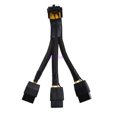 New Mini 16Pin to 3x8Pin PCI-e GPU Graphics Cards Power Cable for RTX 4090 4080