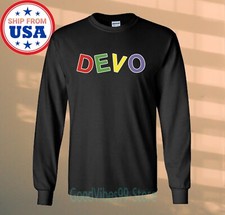 Devo Are We Not Men Long Sleeve Black Size S-2XL