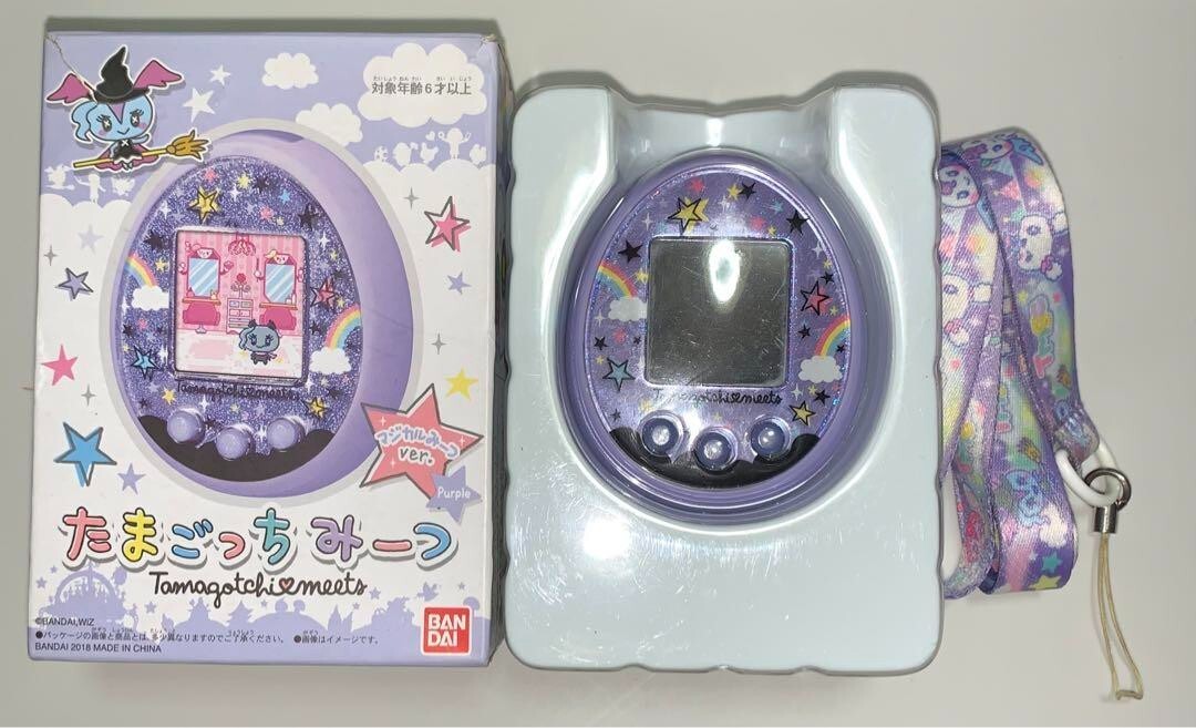 Tamagotchi meets マジカルみーつ　パープル Bandai Tamagotchi Meets Magical Meets Version Purple | eBay