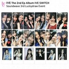 IVE The 2nd EP Album IVE SWITCH Soundwave 3rd Lucky Draw Photocard Polaroid KPOP
