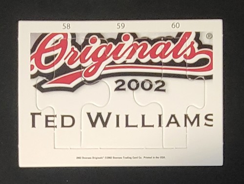 2002 Donruss Originals Ted Williams Puzzle cards - Complete your set - Picture 19 of 36