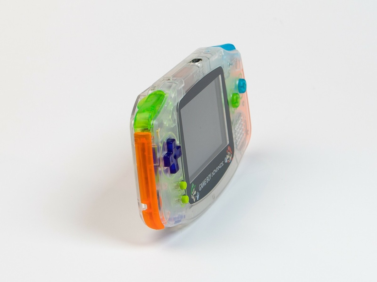 Nintendo GameBoy Advance Transparent with Multicolor Buttons | eBay