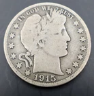 1915-S Barber Silver Half Dollar - Lot#154