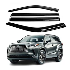 Fits Toyota Highlander 2020-2023 Side Window Visor Sun Rain Deflector Guard