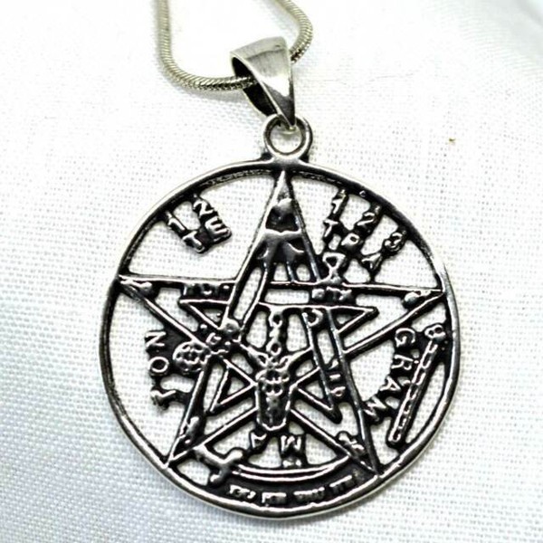 Pentagrama Esoterico Amuleto Tetragrammaton Talisman