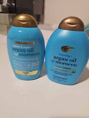 OGX Shampoo & Conditioner Set Argan Oil Of Morocco - 13oz Bottles NEW