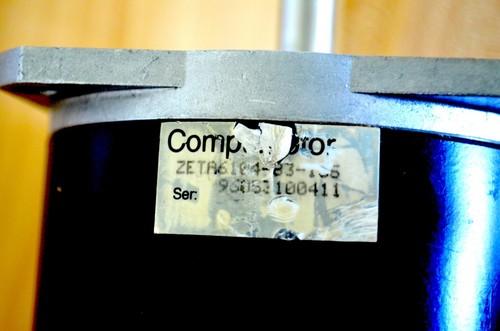 Parker ZETA6104-83-135 Nema34 motore passo-passo doppio albero 382 oz-in CNC fai da te - Foto 5 di 12