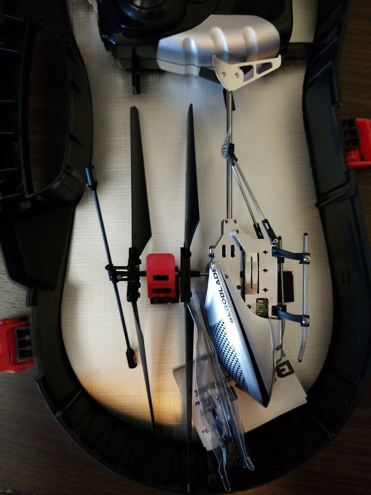 tech toyz aeroblade tactical wireless indoor helicopter