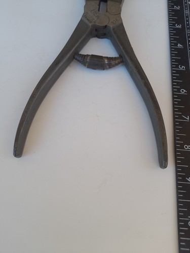 High Leverage Diagonal Pliers 8-3/4 Long Wire Side Cutters Peugeot France 926 - Bild 3 von 11