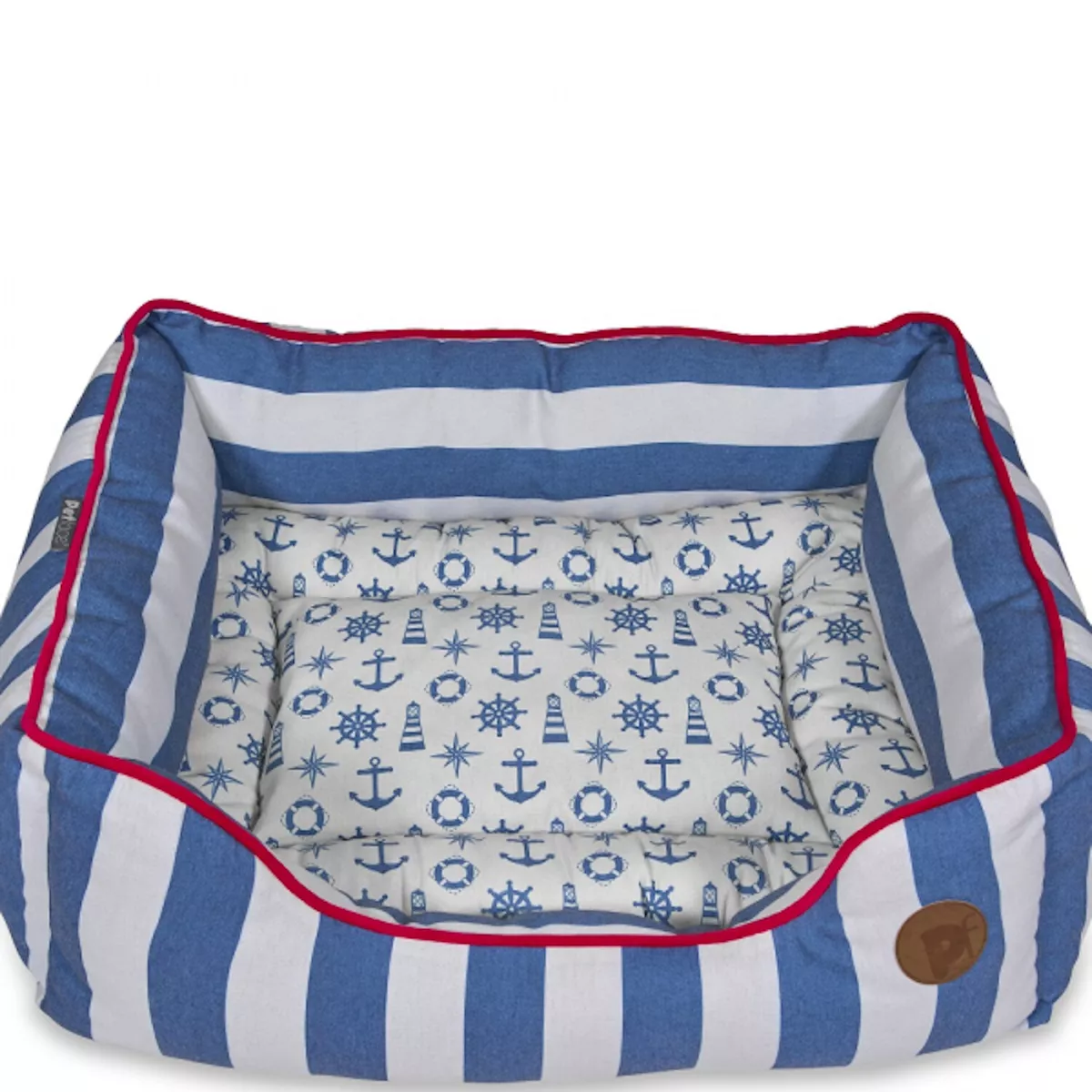 Nautical dog cheap bed