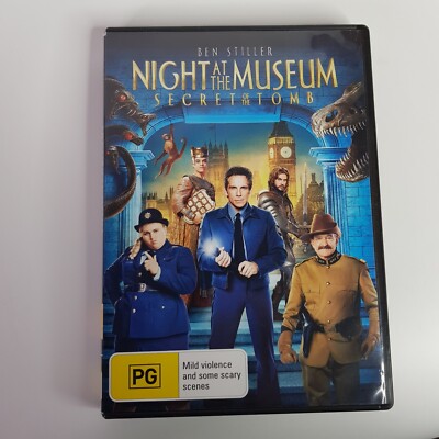 Night At The Museum Secrets Of The Tomb DVD Comedy Action Film Ben