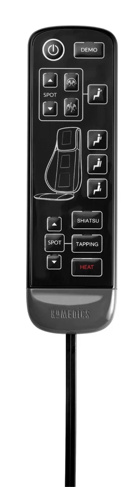 Cojín de masaje Shiatsu HoMedics para cuello y espalda, calor calmante, 3 zonas Foto 3 de 4